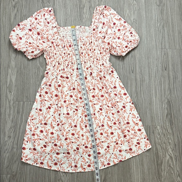 Isabel Maternity by Ingrid & Isabel Red Floral Mini Dress Size S - Picture 5 of 8